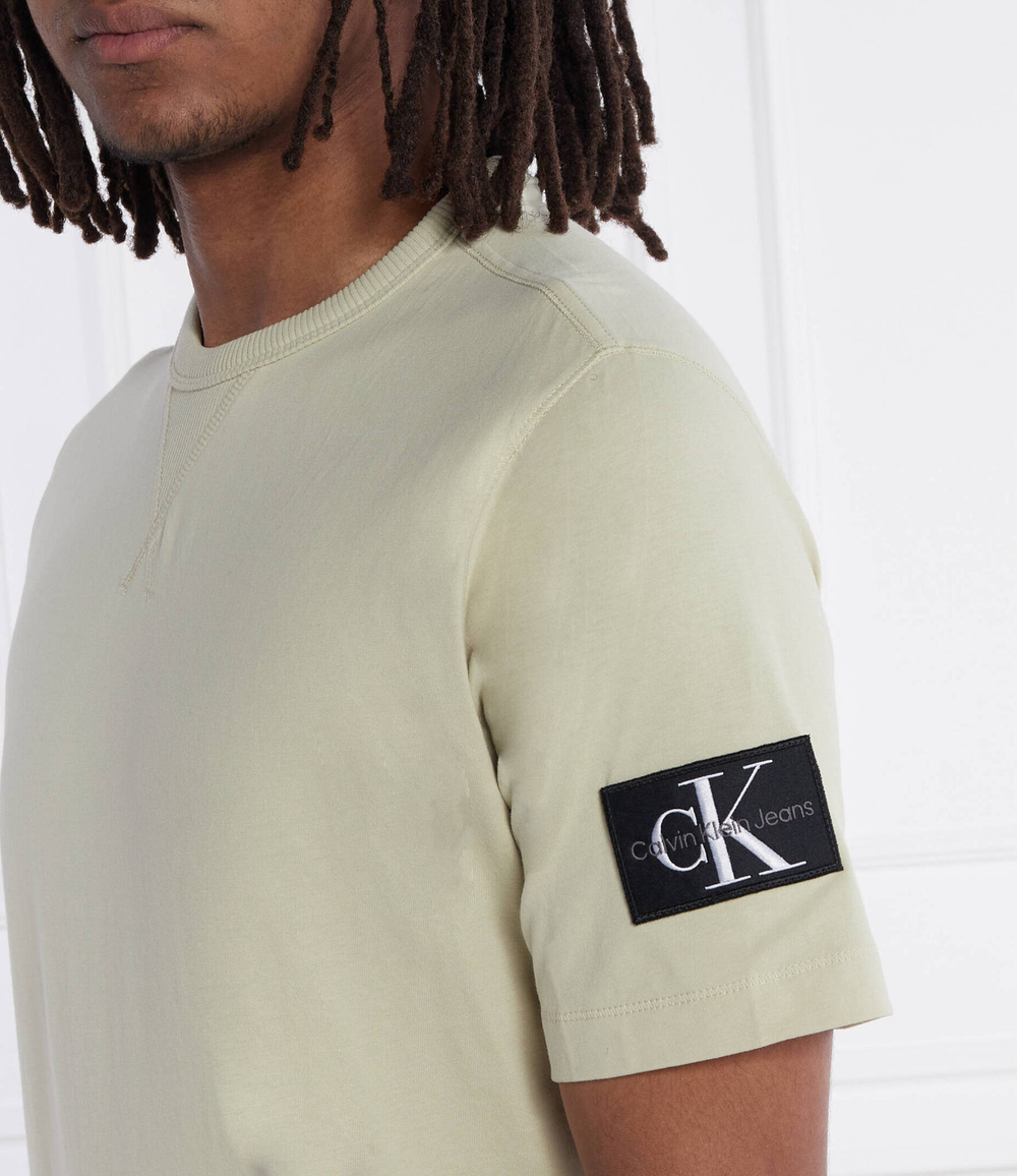 Футболка BADGE CALVIN KLEIN JEANS - фисташковый(J30J323484)