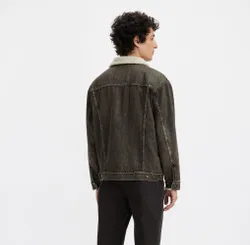 Куртка джинсовая утепленная мужская LEVI'S RELAXED FIT SHERPA TRKR SALT LAKE SHERPA