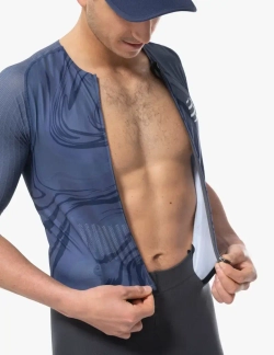 Aero SS Trisuit M Indigo Print
