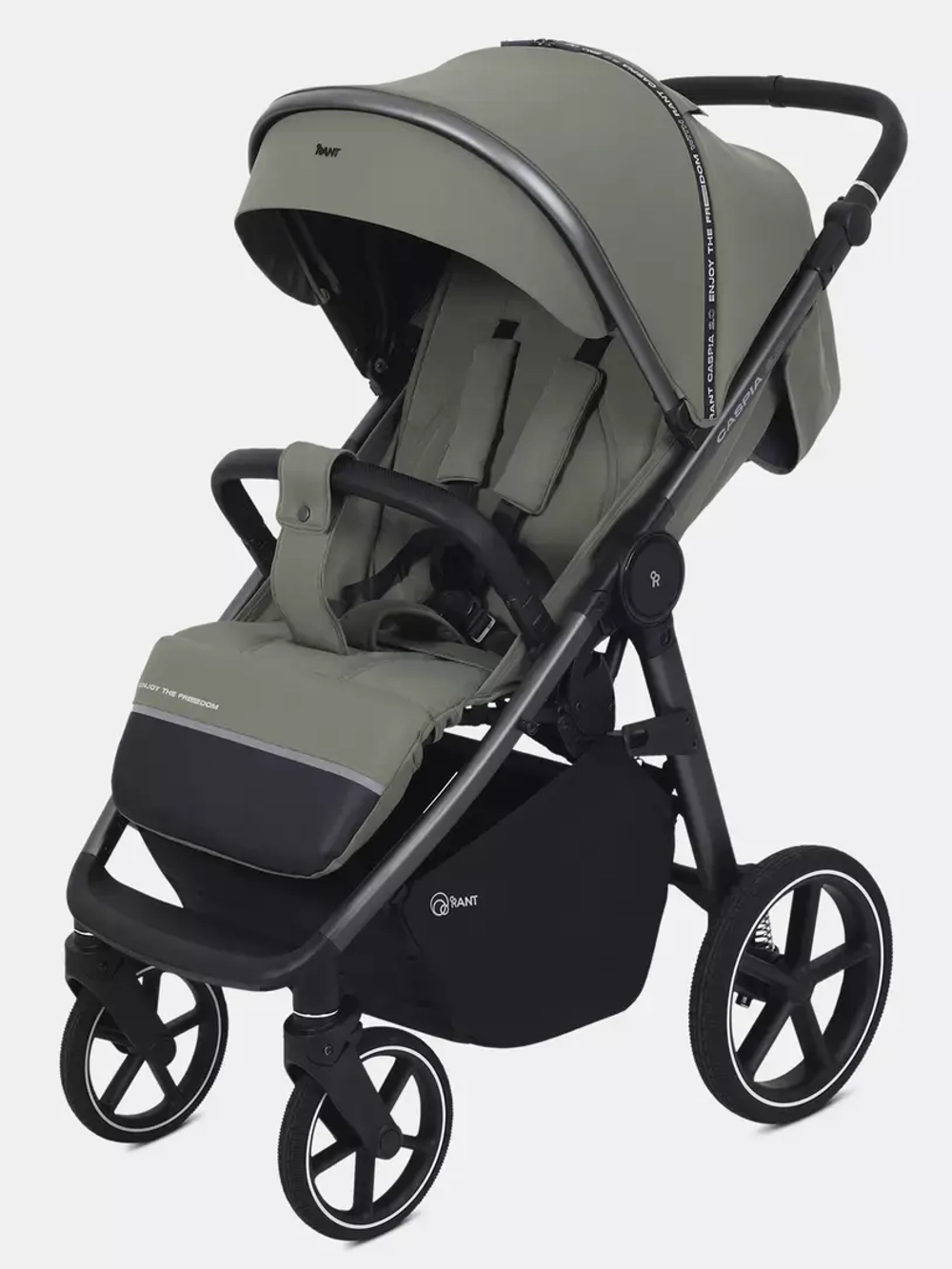 Коляска детская RANT "CASPIA soft" RA100 Olive