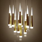 Pendant design lamp Droplight   (Gold)