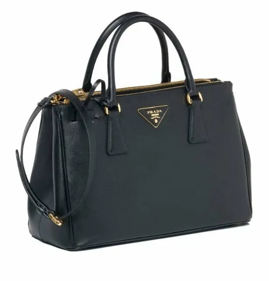 Большая сумка Prada Galleria из сафьяновой кожи