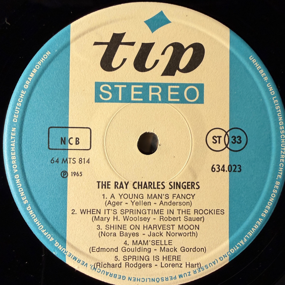 The Ray Charles singers (Скандинавия)