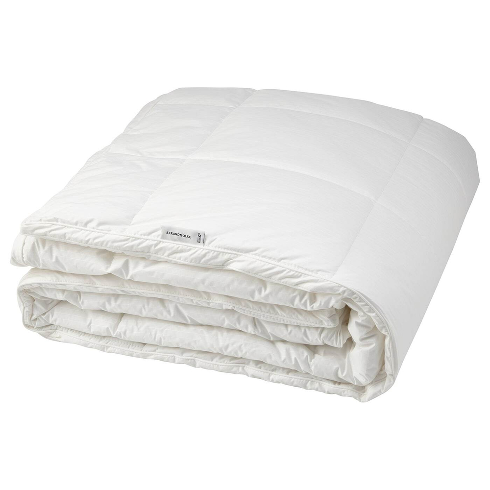 IKEA STRANDMOLKE (ИКЕА СТРАНДМОЛКЕ) — Одеяло, теплое, 200x200 см