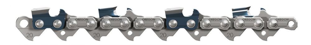 Цепь пильная Oregon 20BPX072E Micro-Chisel, шаг 0,325", толщина 1,3 мм, 72 звена,46см для цепной пилы Greenworks GC82CS25 82V 2007507