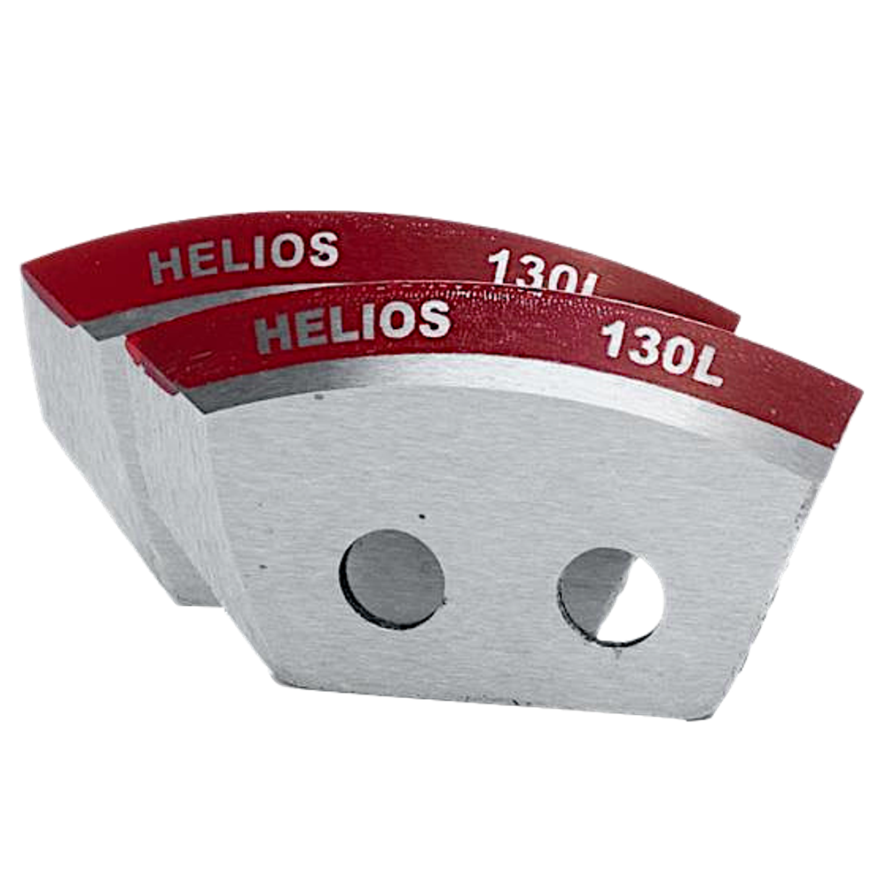 Ножи к ледобуру 130мм NLH-130L.SL Левое вращ. Helios Полукруглые