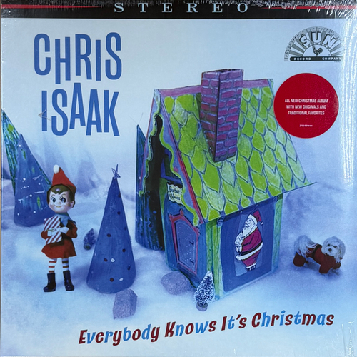 Chris Isaak ‎– Everybody Knows It's Christmas (Европа 2022г.) Red/White