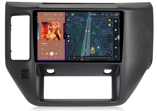 Магнитола для Nissan Patrol 2004-2010 - Redpower 85130 PRO/PROmax ТОП звук, 2K QLED, Android 14, Быстрейшая, CarPlay, 4G SIM-слот