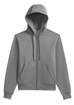 Мужская теннисная кофта Wilson Unisex Team Zip Hoodie - серый