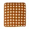 Покрывало из хлопка polka dots карамельного цвета из коллекции essential, 180х250 см