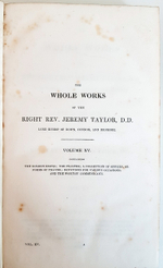"The Whole Works of the Right Rev. Jeremy Taylor... Volume 15". by Jeremy Taylor (Author), Reginald Heber (Author). 1828 г. Антикварная книга