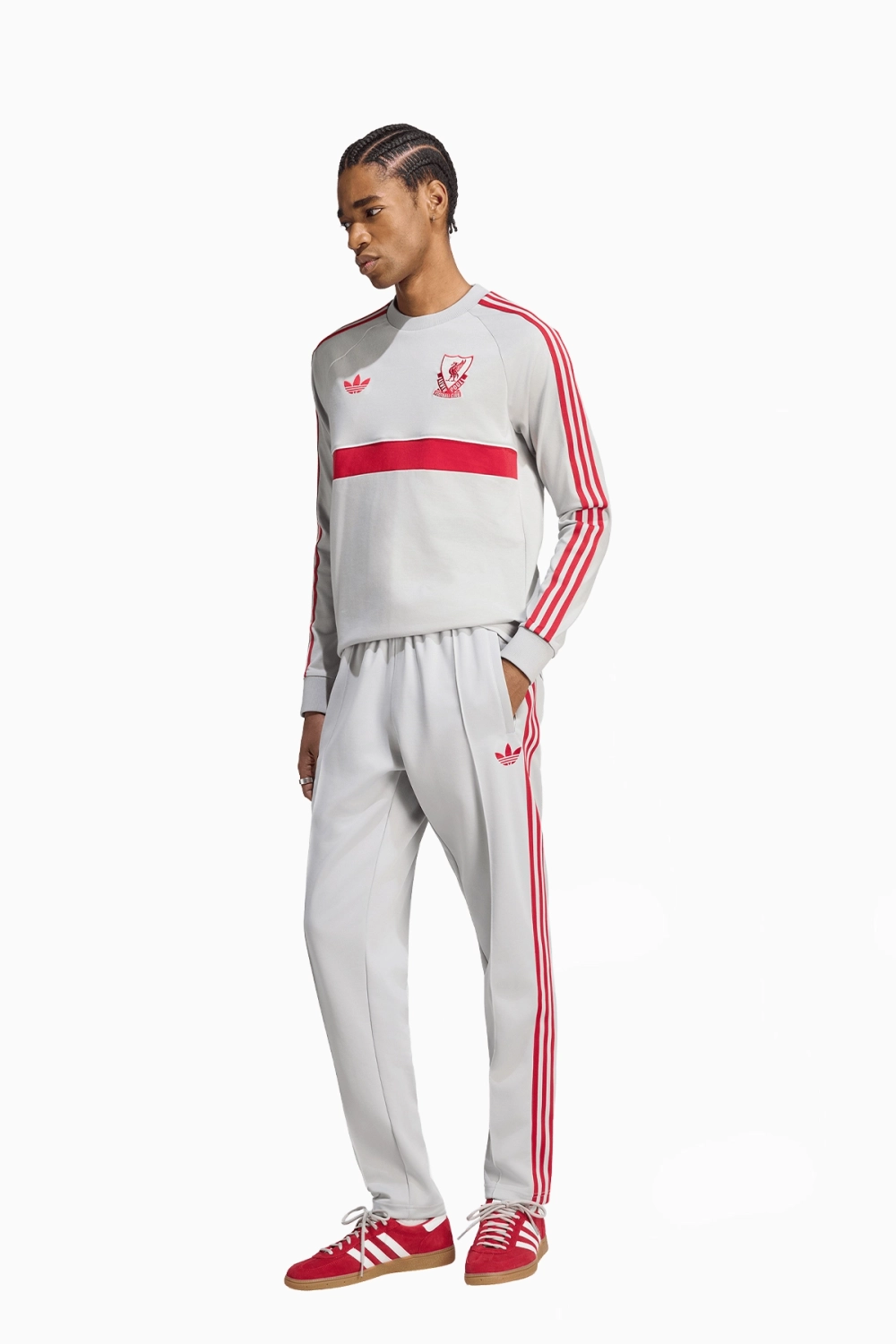Кофта adidas Originals Liverpool FC 26/27 Track - серый
