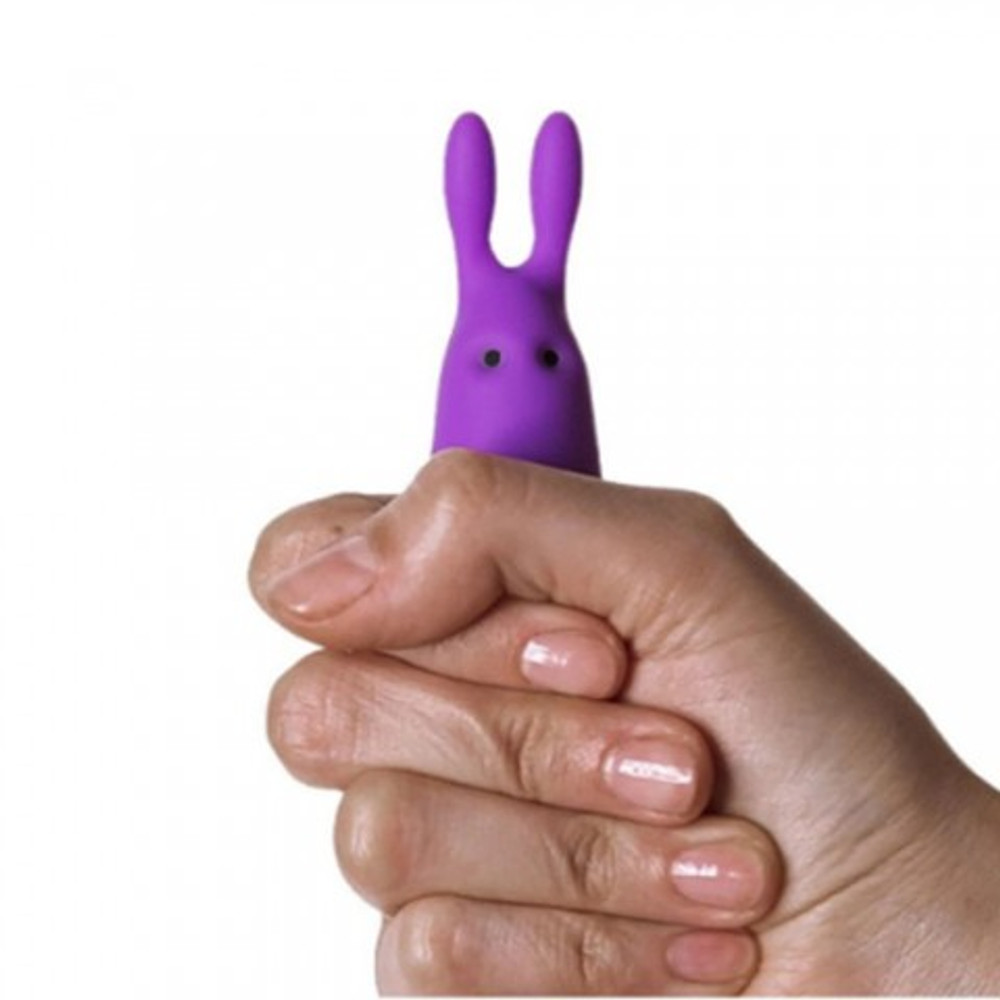 Карманный вибратор-кролик Rabbit Adrien Lastic фиолетовый