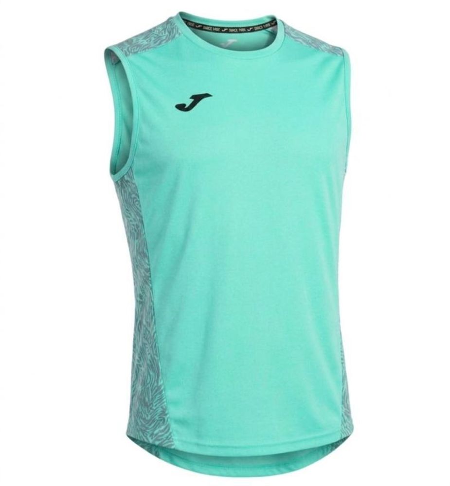 Мужская теннисная футболка Joma Challenge Sleeveless - turquoise