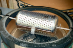 Корзина стальная для вертела LetzQ Spit Basket (Big Green Egg)