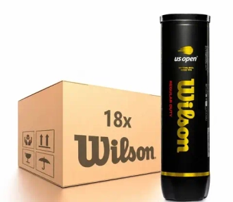 Упаковка теннисных мячей Wilson US Open - 18 x 4B