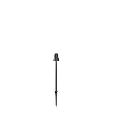Уличный грунтовый светодиодный светильник 1.5W 3000K O504FL-L1B3K чёрный Cane Maytoni