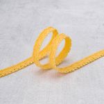 Тесьма (лента) киперная (100% х/б) 5 мм / 25 метров, рис. 9790, 1.4 г/м, желтый, С3865Г17/1