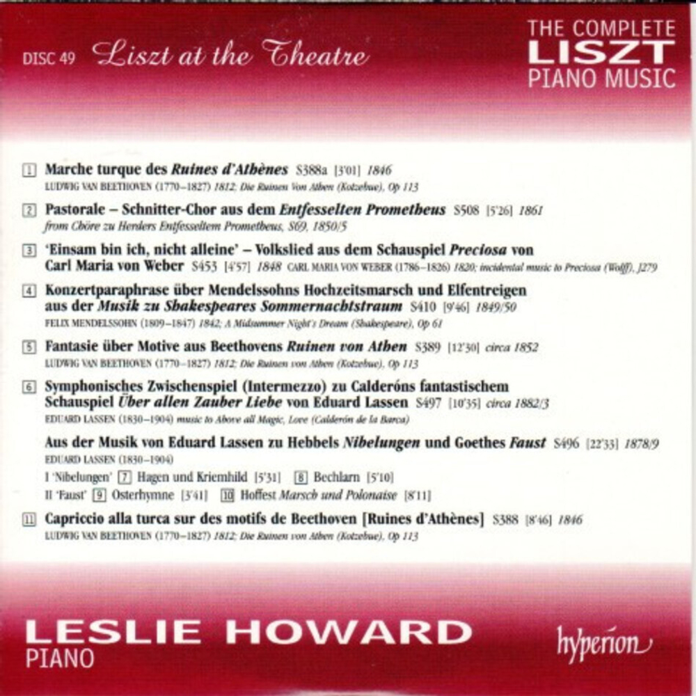 Leslie Howard / Liszt: The Complete Piano Music (99CD)