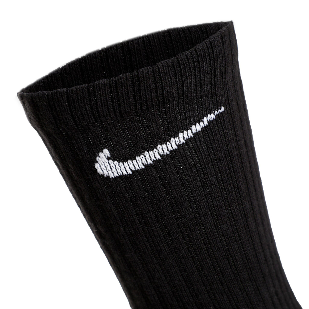 Носки теннисные Nike Everyday Cush Crew Sports Socks 3 Pack - Black