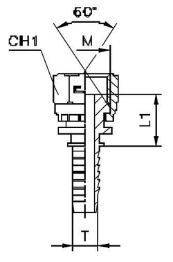 Фитинг DN 10 DKM (Г) 18x1.5