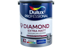 Краска для стен и потолков водно-дисперсионная Dulux Diamond Extra Matt глубокоматовая база BW