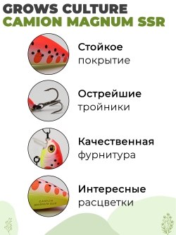 Воблер крэнк Camion Magnum SSR 36 мм 3.3 г цвет #01