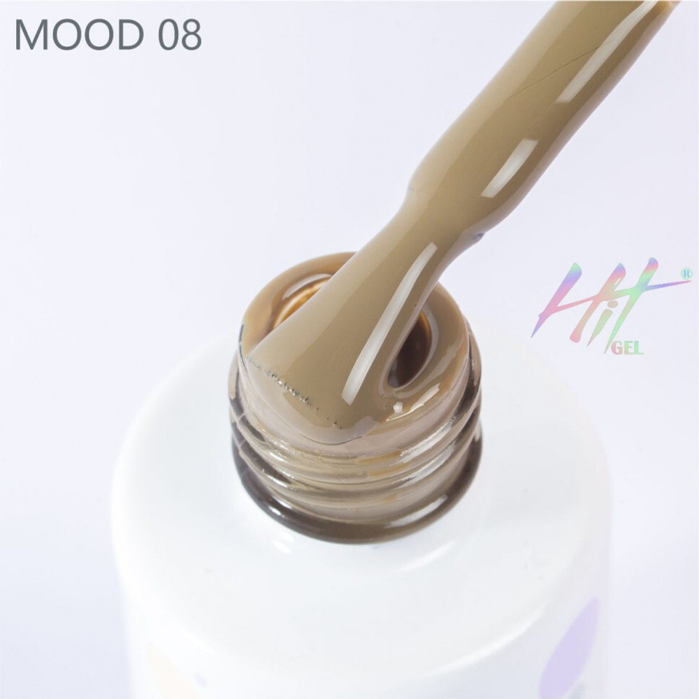 Гель-лак ТМ "HIT gel" №08 Mood, 9 мл