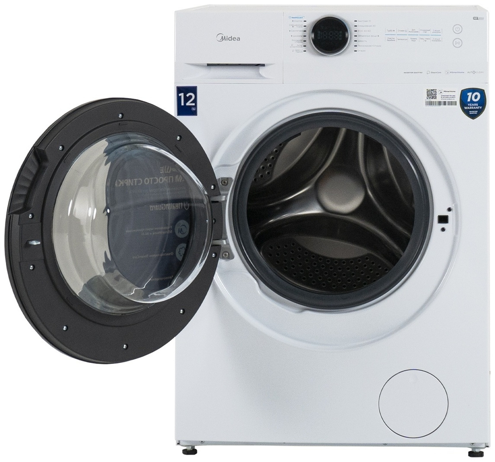Стиральная машина Midea MF200W120WB/W-KZ белый