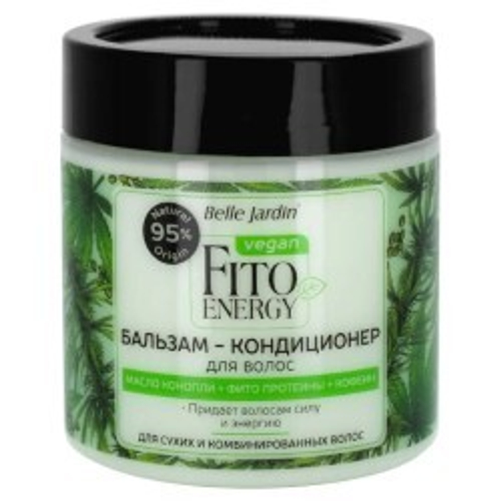 B.J. Fito Energia Vegan Бальзам+кондиционер для волос МАСЛО КОНОПЛИ+ФИТО ПРОТЕИНЫ+МАСЛО КОНОПЛИ 450мл*16