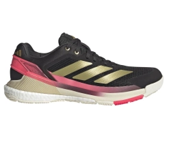 Мужские кросовки для Padel Adidas Crazyquick Boost Padel M - core black/gold metallic/ solar turbo