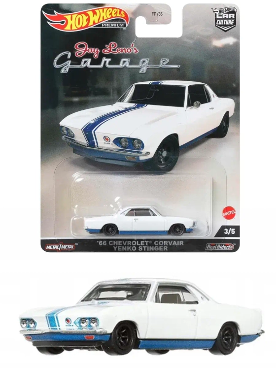 Машинка Хот Вилс Премиум 66 Chevrolet Corvair FPY86 HCJ84
