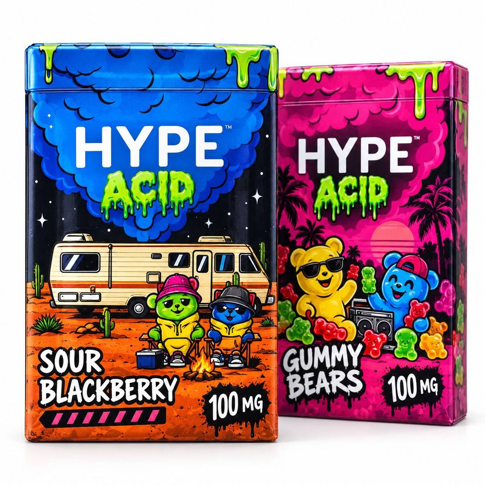 Никотиновые пластинки HYPE ACID (55 шт/упаковка)