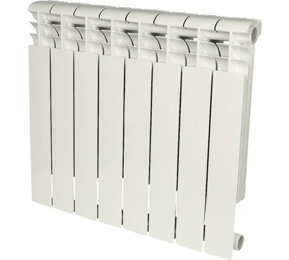 Алюминиевый радиатор ROMMER Profi 500 AL500-80-80-100 8 секций RAL9016 82484