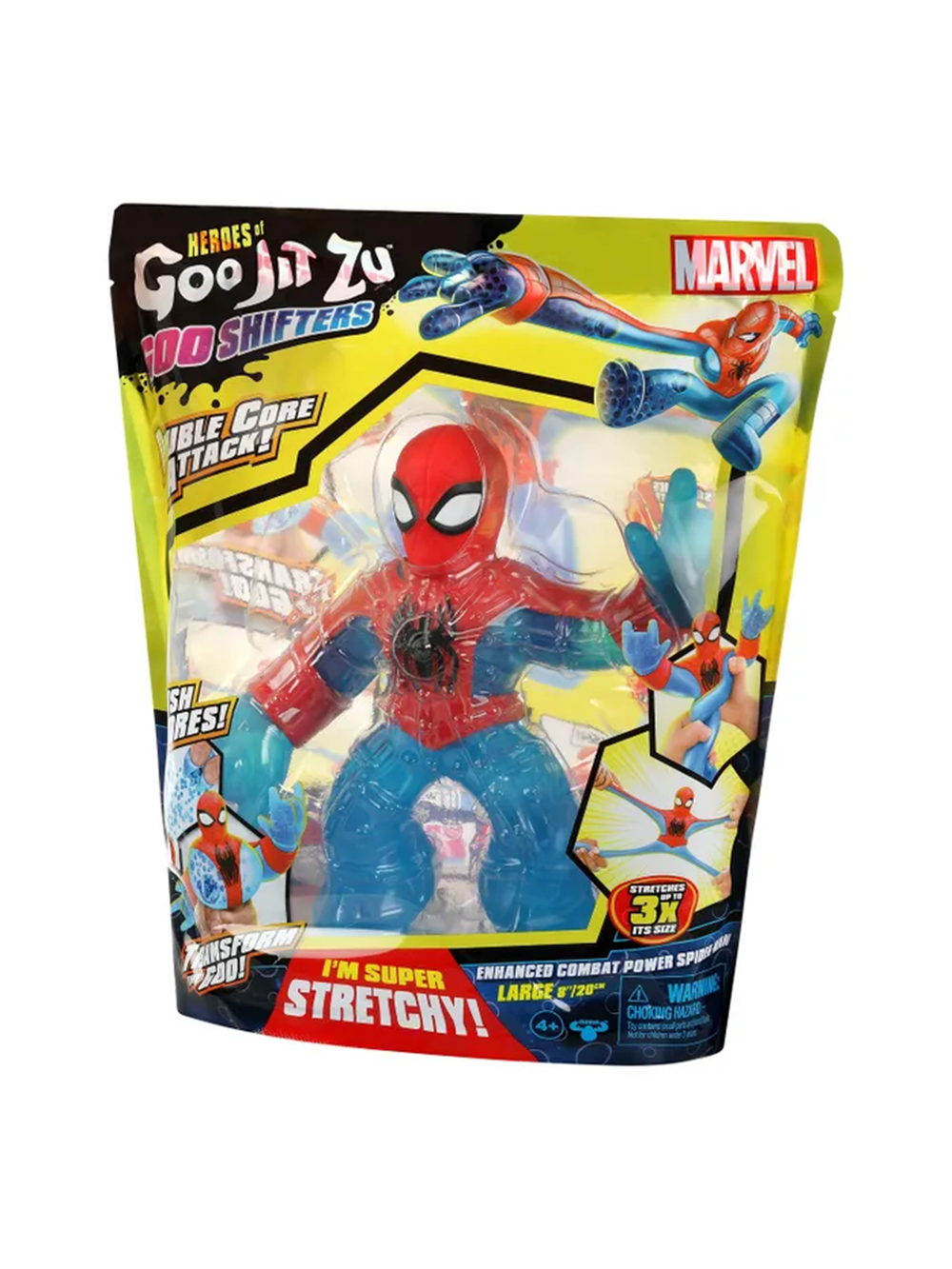 Фигурка Гуджитсу Человек-Паук 42068 | GooJitZu Spider-Man 42068 | тянущаяся суперэластичная фигурка антистресс | 4+