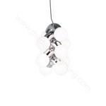 Pendant design lamp  VINE 5 by ANDlight (Silver)
