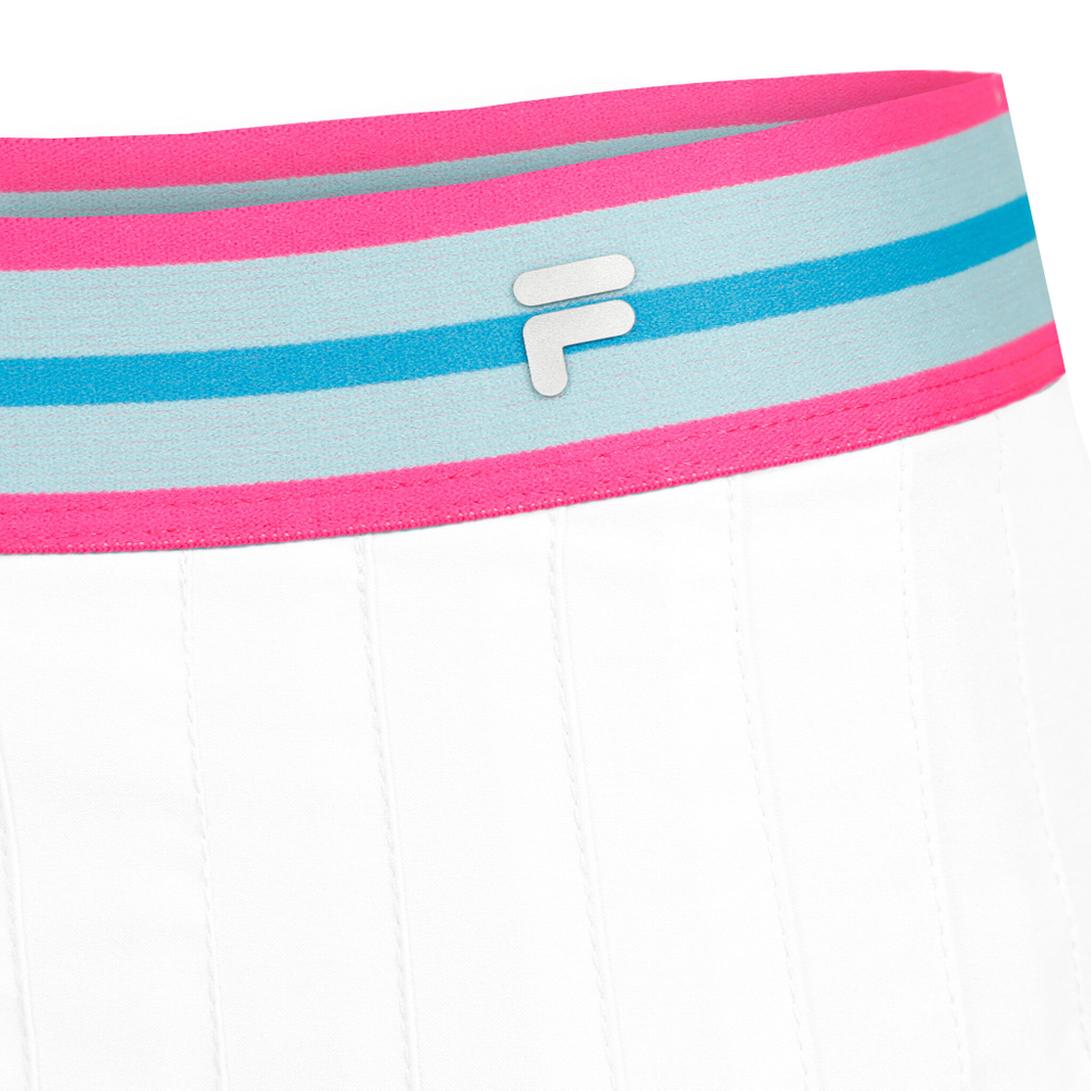 Женская теннисная юбка Fila Finja Skirt Women - White, Multicoloured