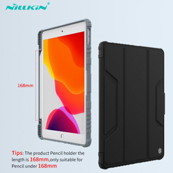 Противоударный чехол BUMPER NILLKIN LEATHER CASE PRO c защитой камеры для Apple iPad 10.2 (2019/2020/2021)