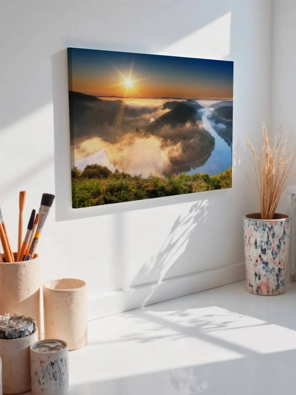 Картина на стену 40 X 50 Закат в горах