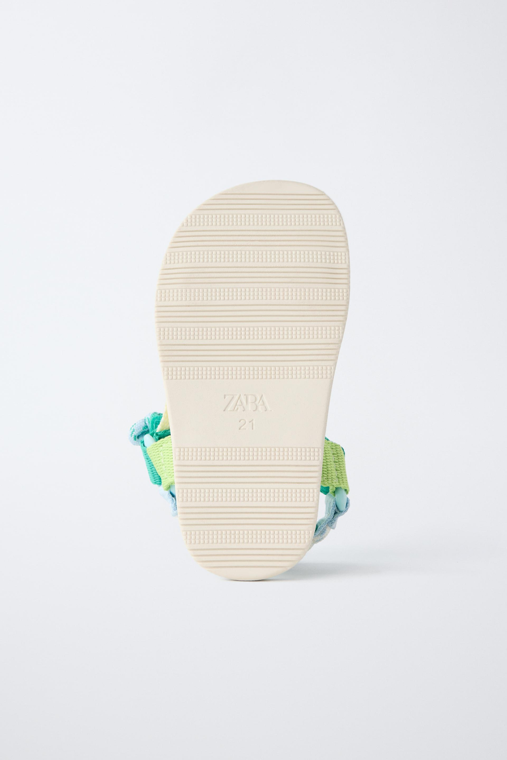 ZARA ТЕХНИЧЕСКИЕ МНОГОЦВЕТНЫЕ САНДАЛИИ BAREFOOT, СИНИЙ