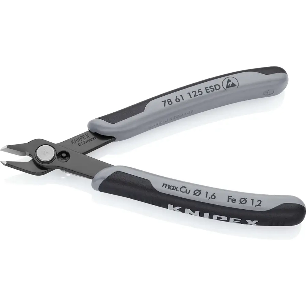 Electronic Super Knips® ESD чернёные 125 мм Knipex 78 61 125 ESD