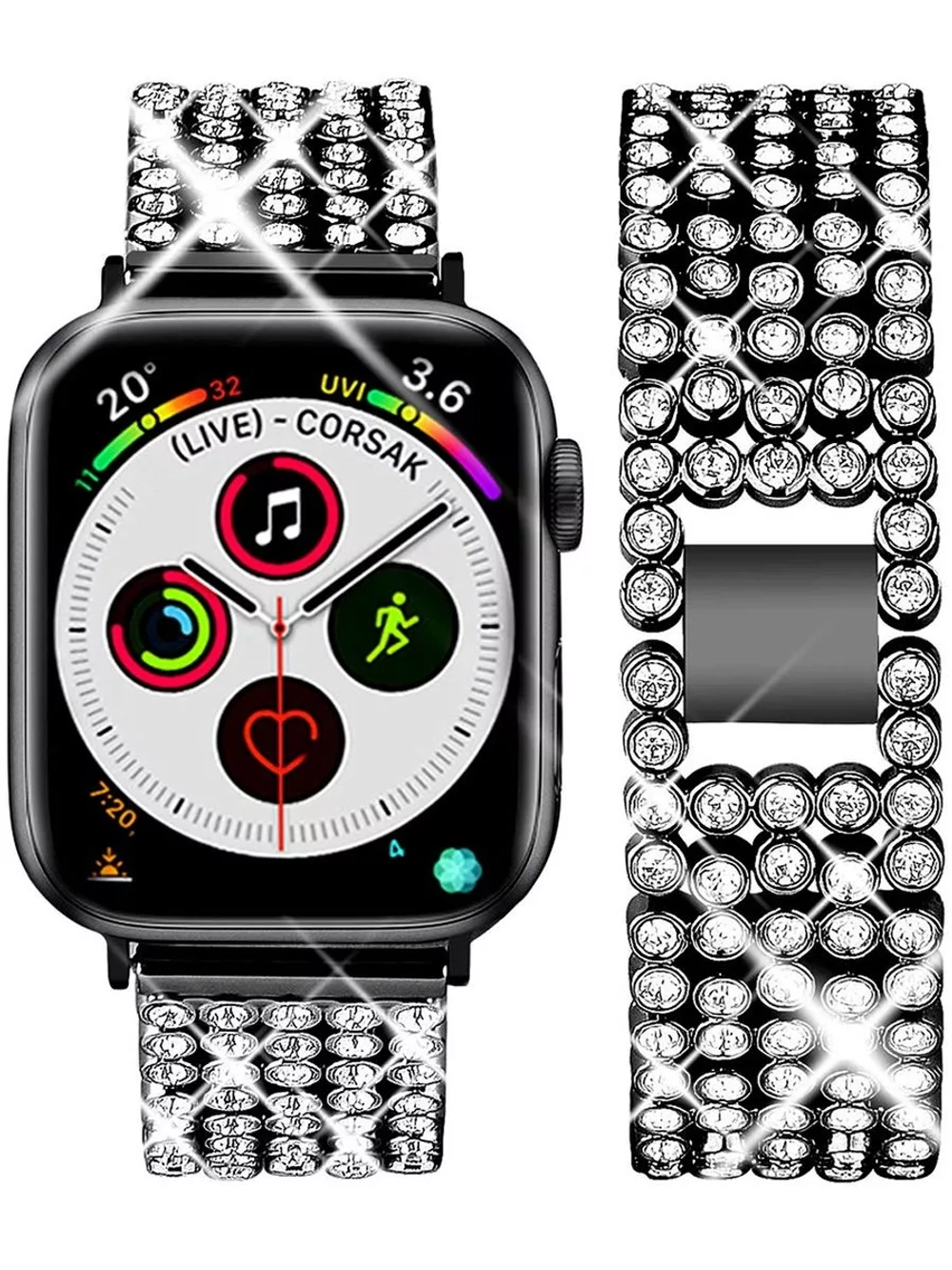 Ремешок для Apple Watch 40 41 38 мм браслет для часов