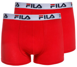Мужские спортивные боксеры Fila Man Boxer 2 pack - red