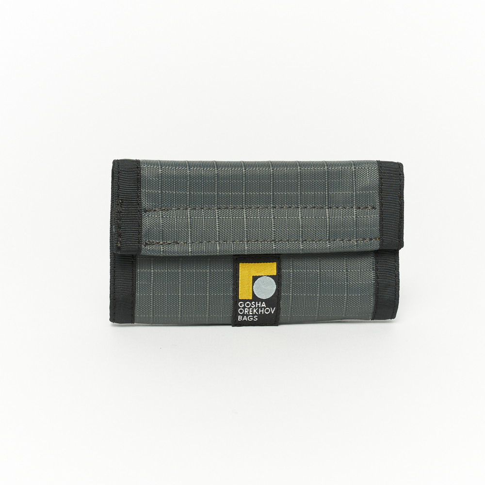 Кошелек Wallet темно-серый