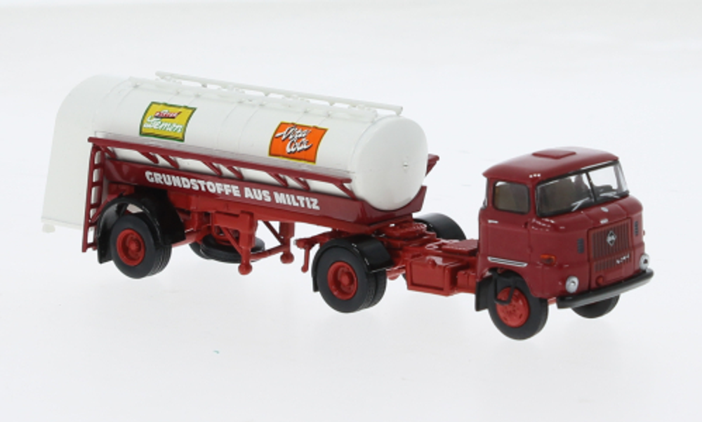 Грузовик IFA W 50 tank-SZ, с полуприцепом Vita Cola 1965, 1:87