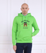 Худи Tommy Hilfiger - зеленый(MW0MW30017)