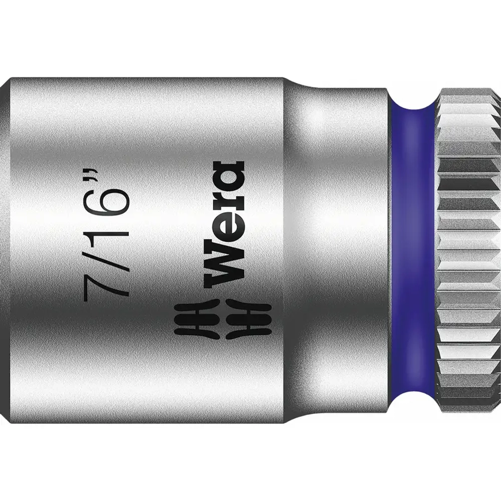 Торцовая головка 8790 HMA Zyklop Nuss 1/4″ дюймовая 7/16 WERA 05003521001