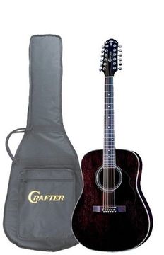 Гитара акустическая 12-струнная CRAFTER MD-70-12 /TBK  Чехол