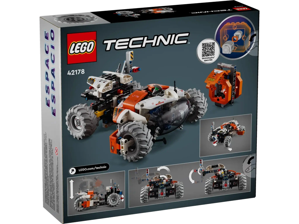 Конструктор LEGO Technic 42178 Поверхностный космический погрузчик LT78