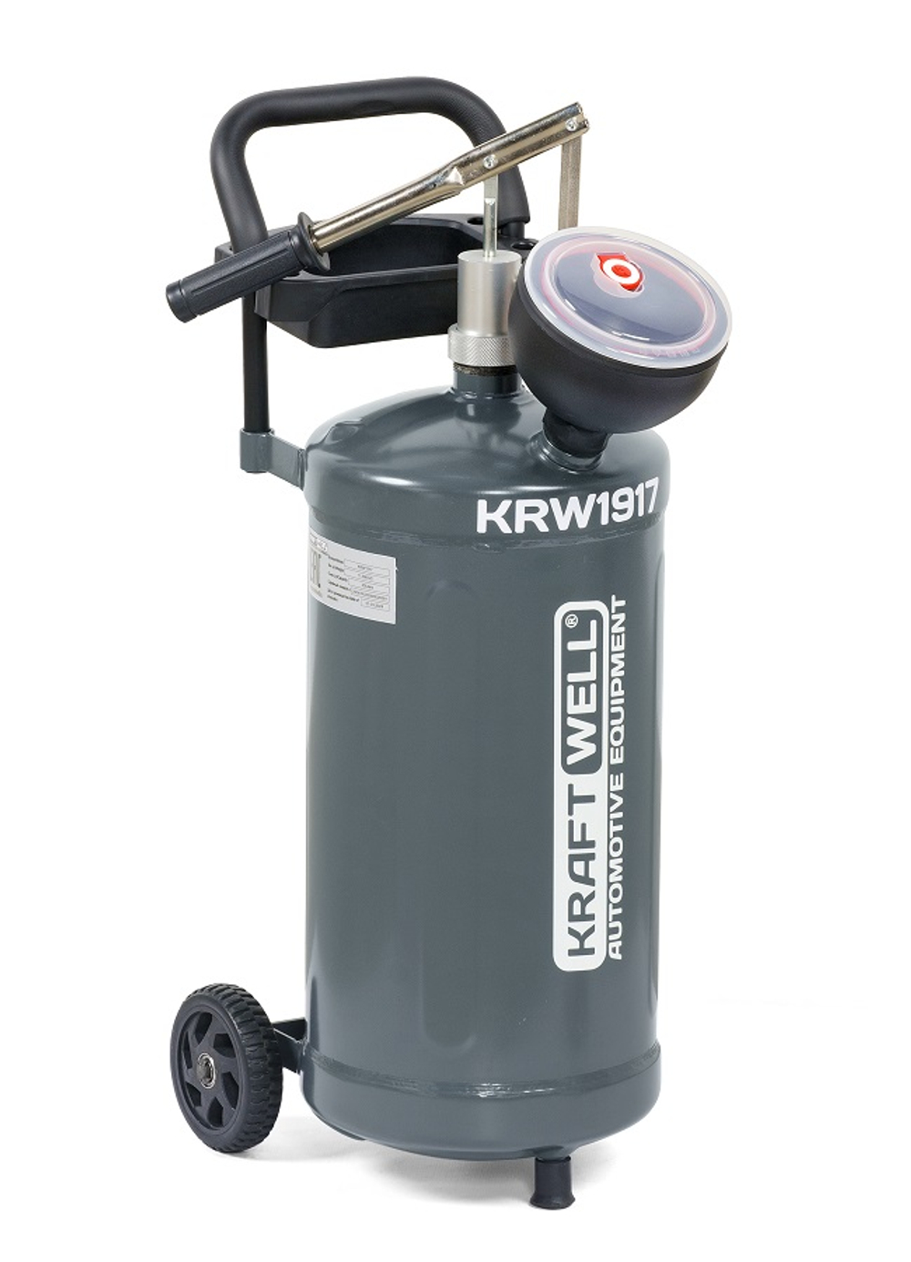KraftWell KRW1917 Нагнетатель масла с ручным приводом 30 л.